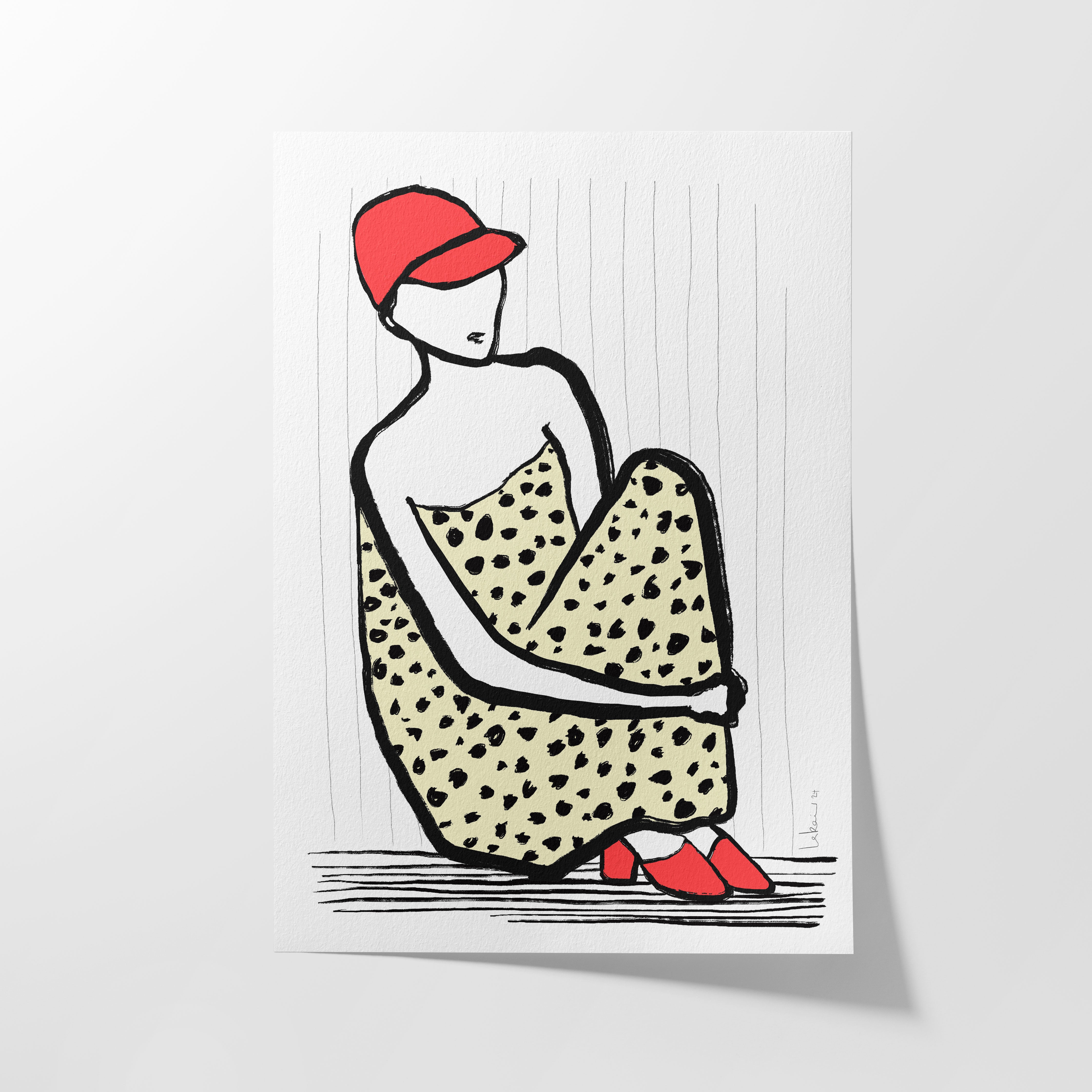 Fine-Art-Print "The Moment -Yellow"