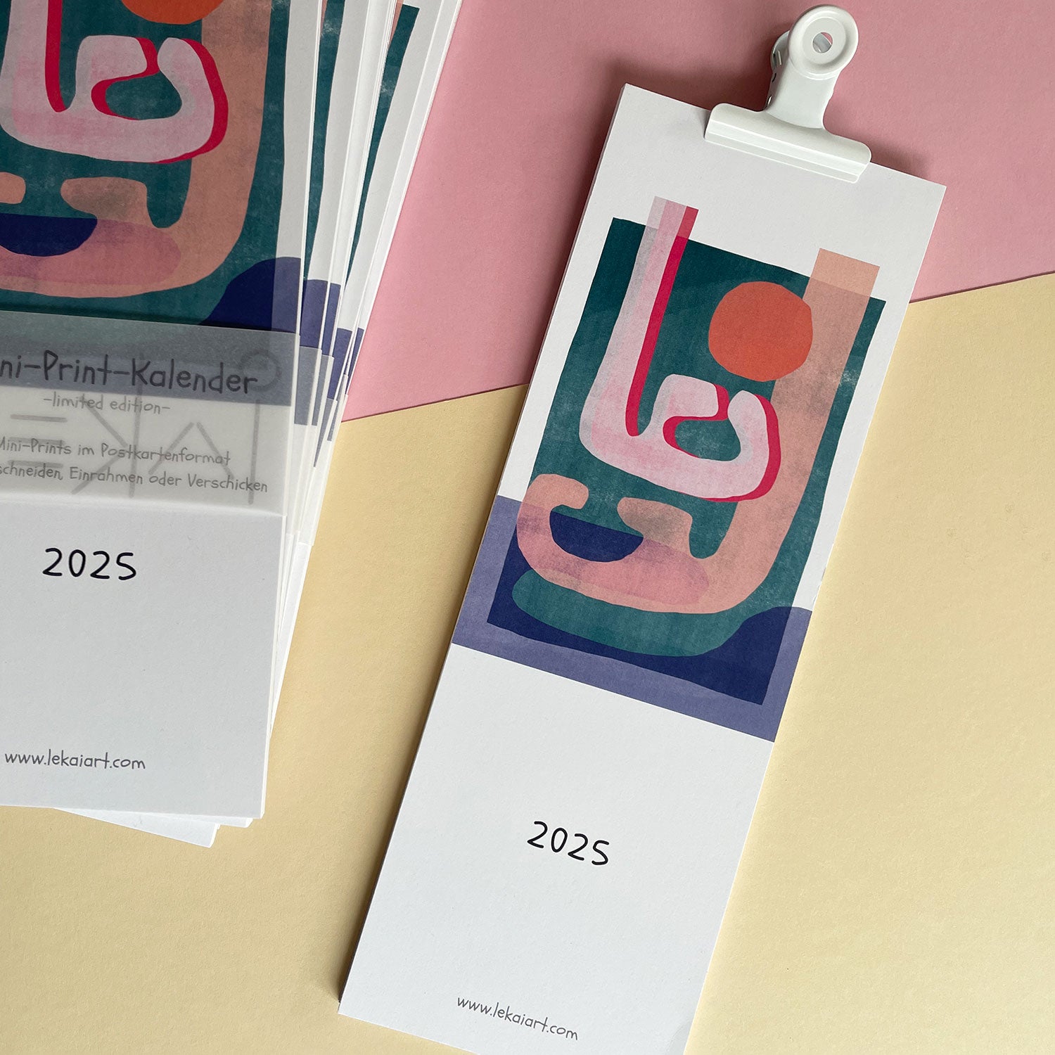 Mini-Print-Kalender 2025