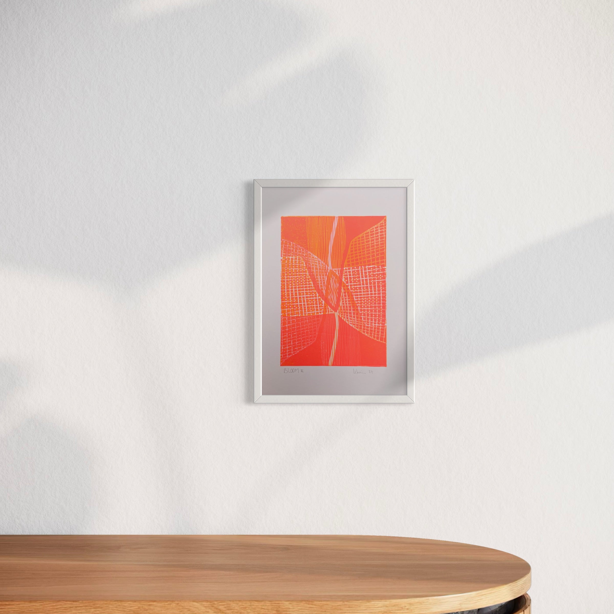 Linolschnitt-Serie "Bloom"
